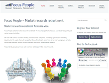 Tablet Screenshot of focuspeople.com.au
